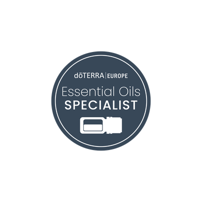 Badge doTERRA Europe : Essential Oils Specialist