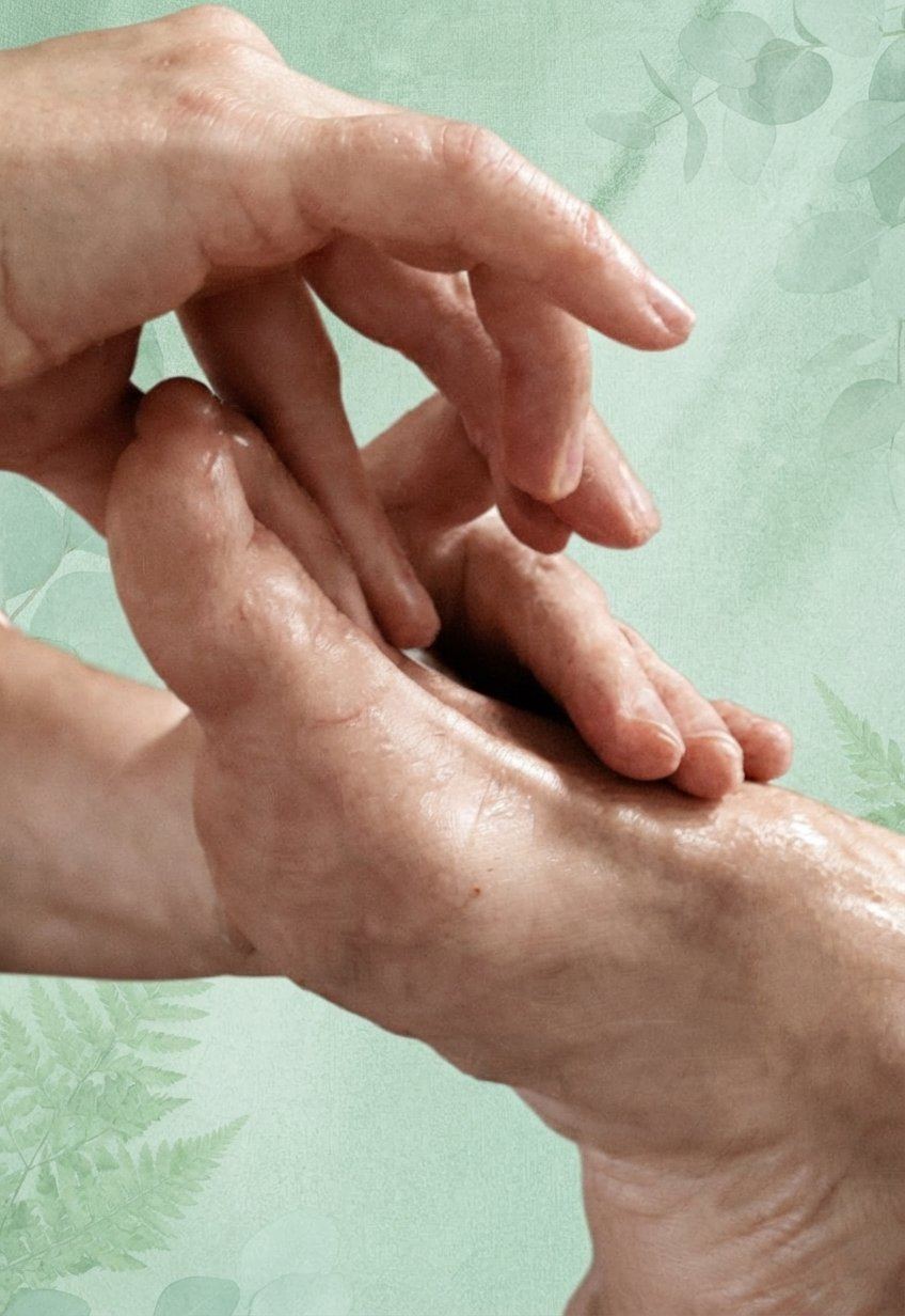Séance de réflexologie plantaire par Adeline Latourrette